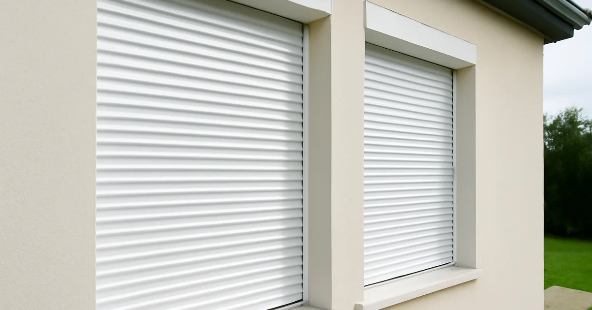 Volet Roulant Pvc Ou Alu
